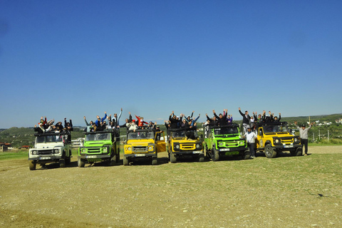 Side: Jeep Safari, Green Canyon, and Mud Bath Tour