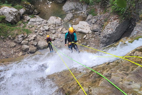 Canyoning of Ecouges lower part