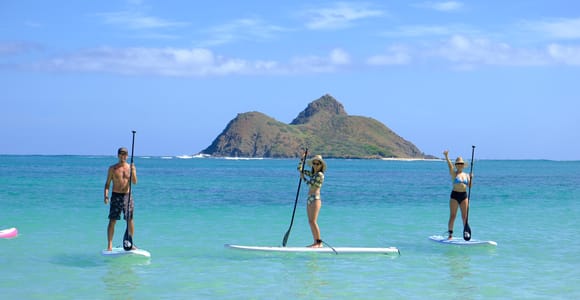 Oahu: Kailua Stand Up Paddle Board Lesson