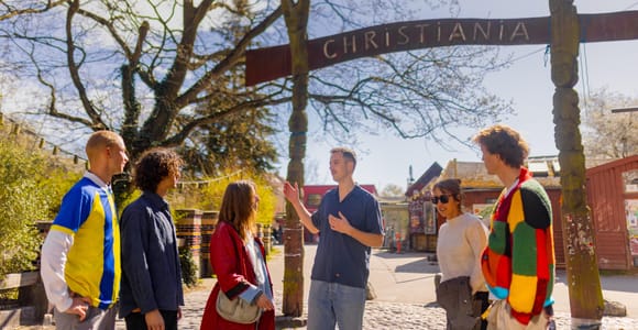 Kopenhagen: Christiania & Christianshavn geführter Rundgang