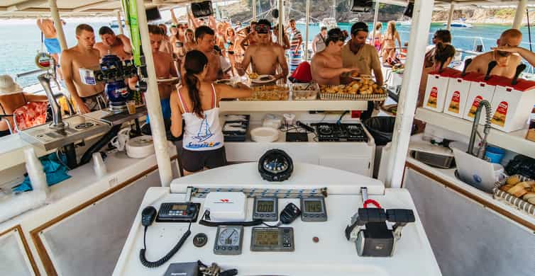 Barcelona: Catamaran Party Cruise with BBQ Meal photo 10