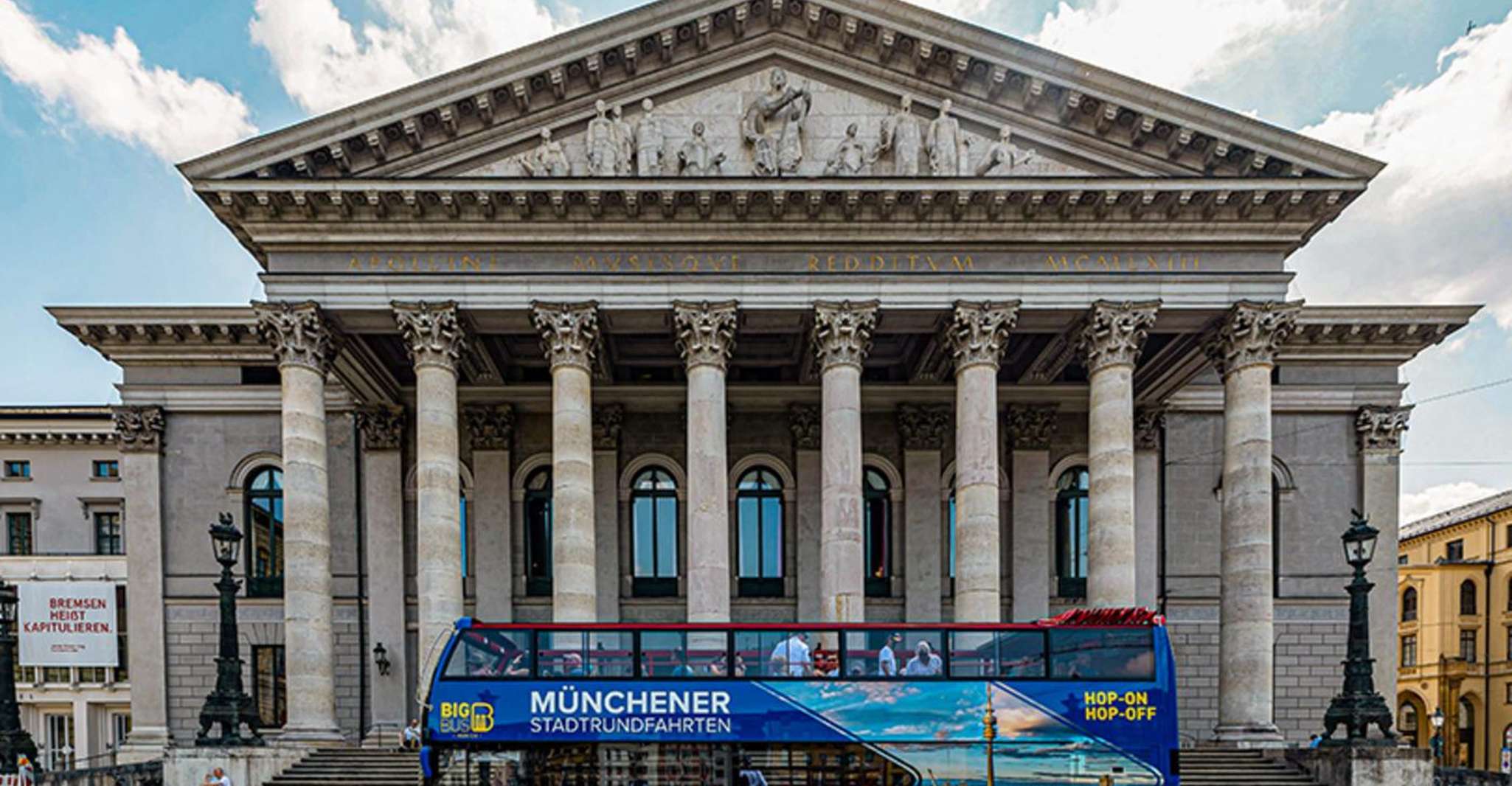 Munich: Big Bus Hop-On Hop-Off Tour by Open-Top Bus