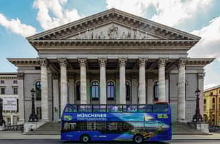 München: Hop-On/Hop-Off-Tour mit dem Big Bus im offenen Bus