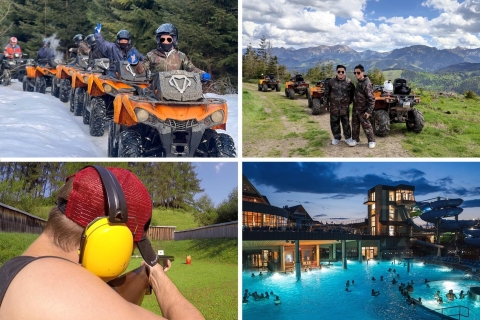 From Krakow: Zakopane Quads, Shooting Range & Thermal Baths Tour with Hotel Pickup and Drop-off