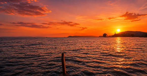 Split: Sunset Cruise on a Traditional Wooden Boat