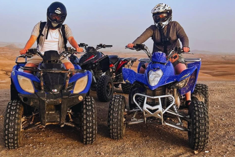Marrakech: Agafay Desert Quad-and-Camel Safari & Dinner Show Marrakech: Agafay Desert Safari, Quad, Camel & Dinner Show