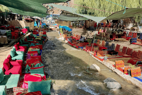 Marrakech: Ourika Waterfall, Atlas Mountain, Pottery & Lunch Private Ourika valley Tour with Guide & lunch included