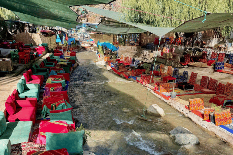 Marrakech: Ourika Waterfall, Atlas Mountain, Pottery & Lunch Private Ourika valley Tour with Guide & lunch included