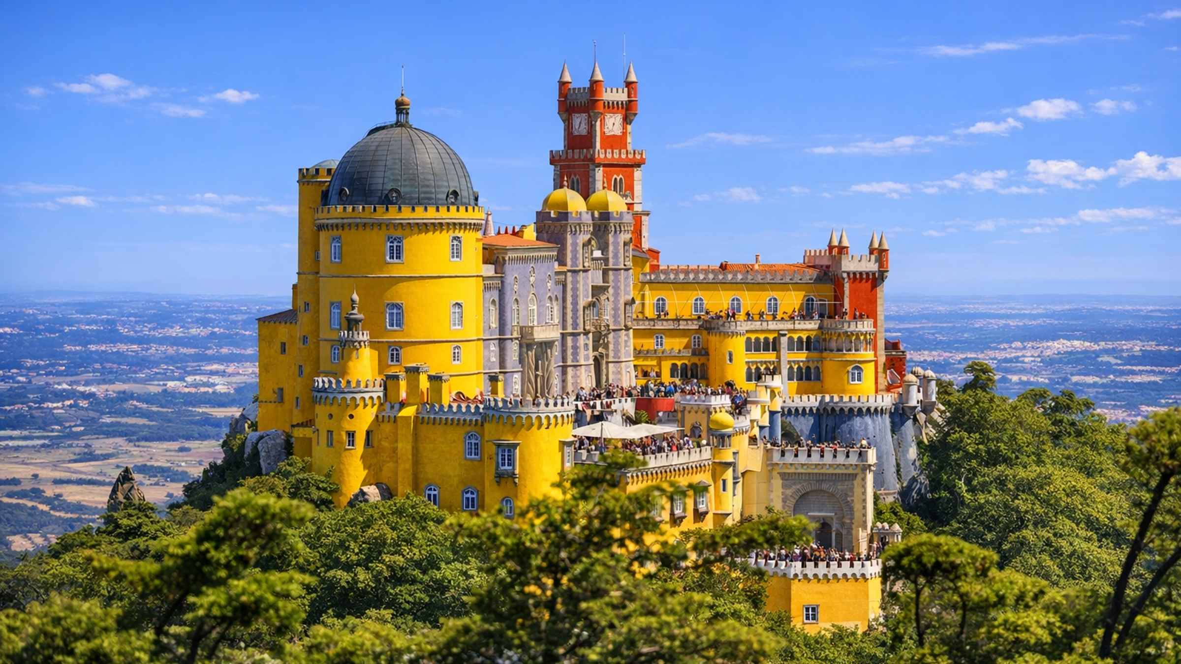 Melhor pontuaçãoLisboa: Sintra, Pena, Regaleira, Cabo da Roca e Cascais8 – 8,