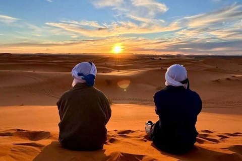 From Marrakech: 3-Day Merzouga Tour with Camel Trek & Luxury Camp Shared Standard Sahara Tour – Popular Choice