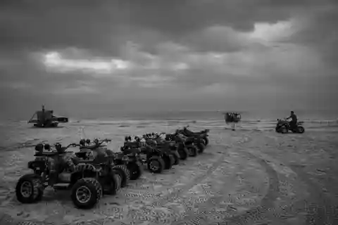 Essaouirra beach quad biking