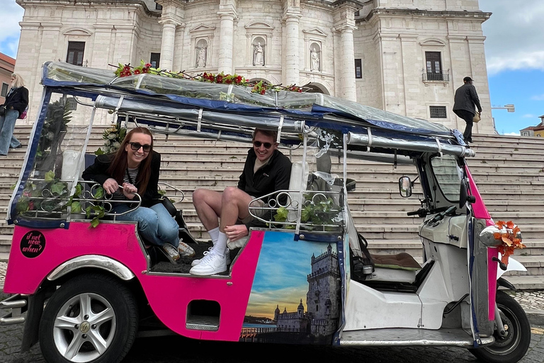 Lizbona: zwiedzanie Lizbony elektrycznym tuk tukiemLizbona: Prywatna wycieczka po mieście elektrycznym Tuk Tukiem