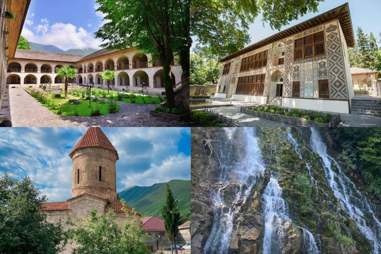 From Baku: Sheki Day Trip With Pro Guide and Private Car from Baku : Azerbaijan Popular Tour Sheki (Private 7up)