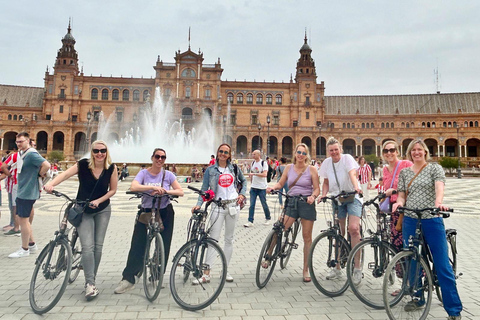 Sevilla: 100% Nederlandstalige Highlights Tour op E-BIKE Seville: Dutch Cycling Highlights Tour on E-Bike