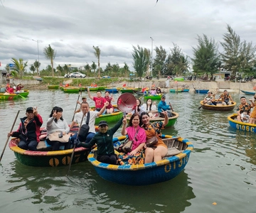 Hoi An: Boottocht in het kokosnotenbos