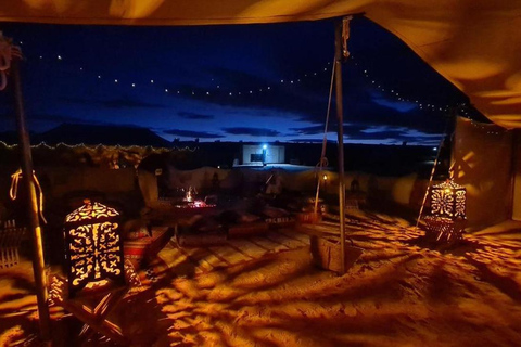 Vanuit Djerba: overnachting, zonsopgang en nacht in een tent in de woestijnVanuit Djerba: zonsondergang, zonsopgang en een nacht in een tent in de woestijn