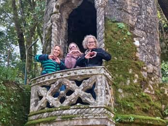 Lissabon - en dag Dagsutflykt till Pena-palatset, Regaleira, Sintra och Cascais