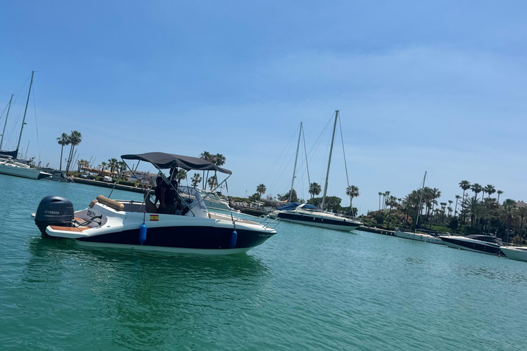 Manilva: Self-Drive Boat Rental with License