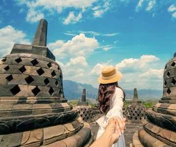 Borobudur Climb-up & Prambanan Day Tour (Tickets Guarantee)