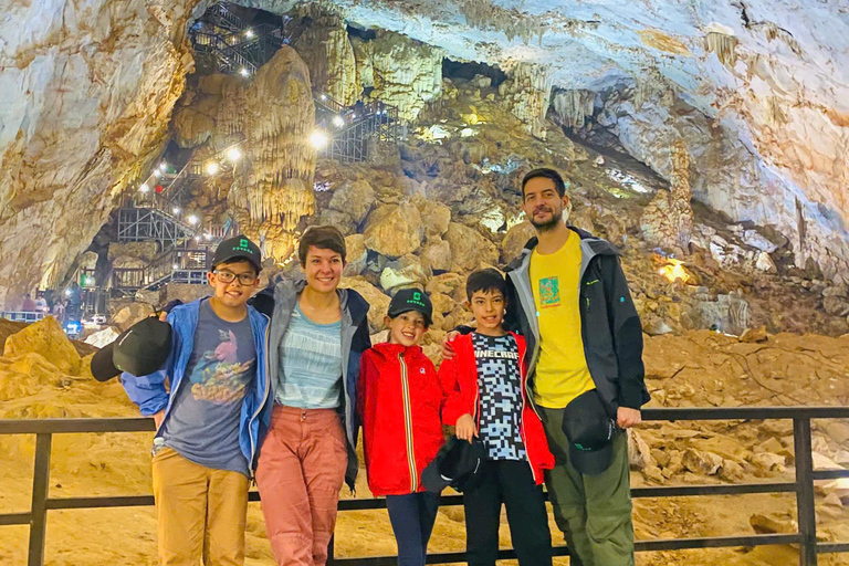 Phong Nha: Zipline Dark Cave & Paradise Cave Exploration Option 4: Full Adventure Experience - Drop-off in Hue