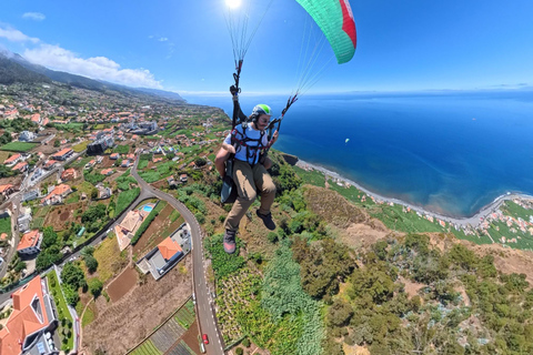 Madère : vol en parapente tandemMadère : Vol en parapente tandem
