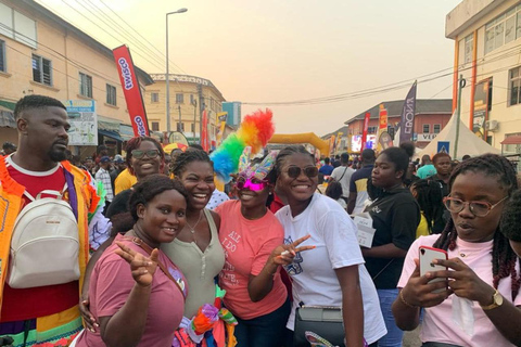 O MELHOR DO CARNAVAL DE MÁSCARAS DE TAKORADI WESTSIDE