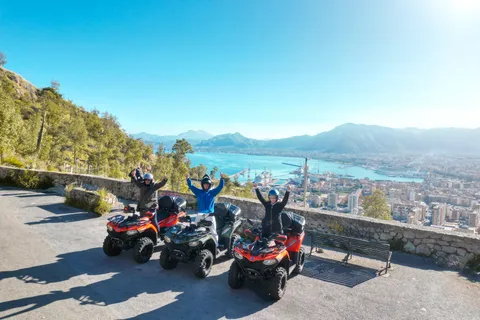 Quad Bike Tours in Palermo Adventure, Panoramas and Sicilian Flavors