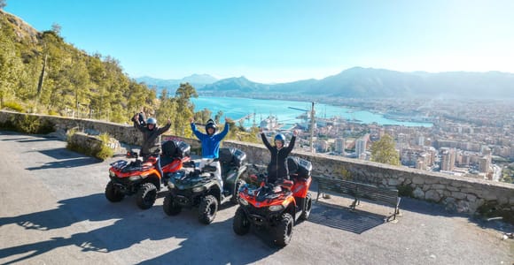 Quad-Touren in Palermo Abenteuer, Panoramen und sizilianische Köstlichkeiten
