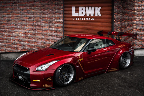 Tokyo: Be a member GT-R Car club R35 Liberty Walk Tokyo: Daikoku GT-R R35 Liberty Walk Tour