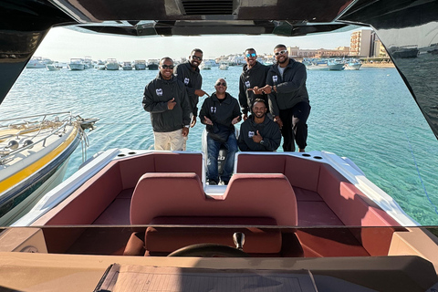 Hurghada : Excursion en bateau rapide à Turtle Bay avec plongée en apnée