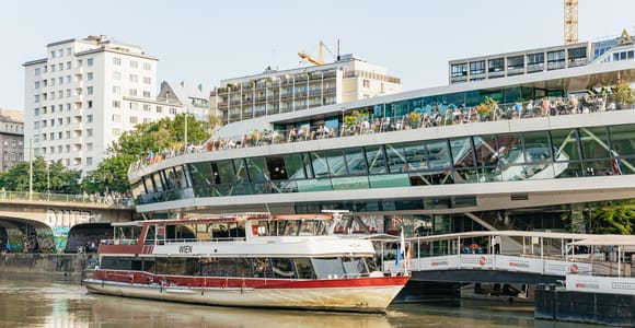 Wien: 3-Gänge-Abendessen-Kreuzfahrt