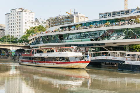 Vienne : Dîner-croisière à 3 platsVienne : croisière en soirée avec dîner 3 plats