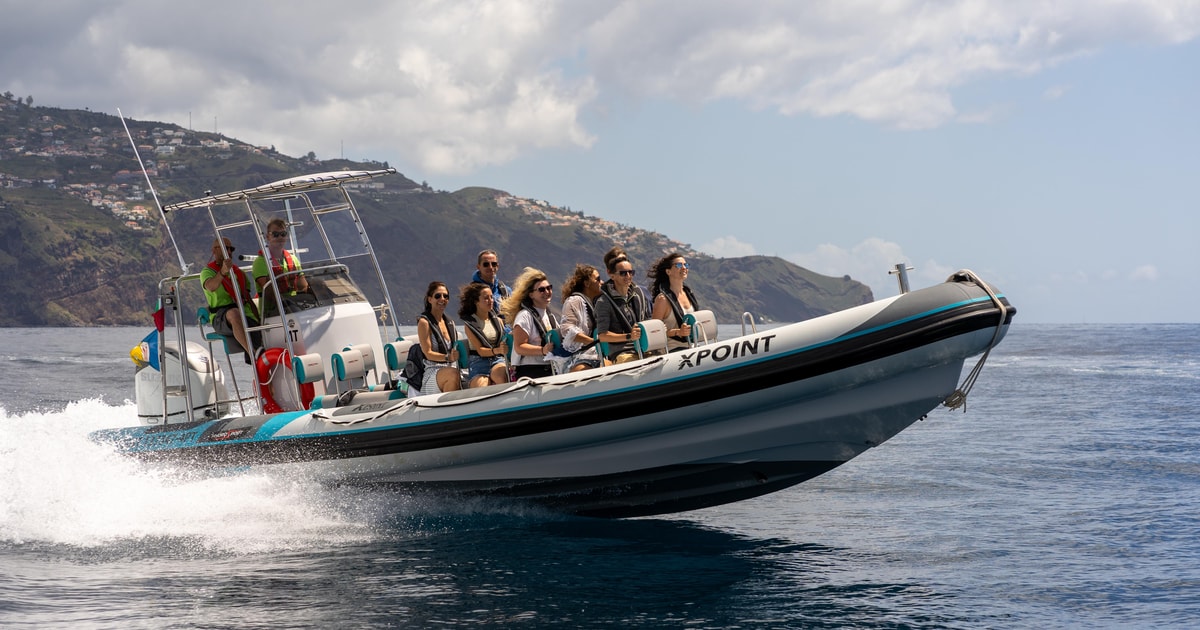 Madeira: tour panoramico della costa in barca RIB | GetYourGuide