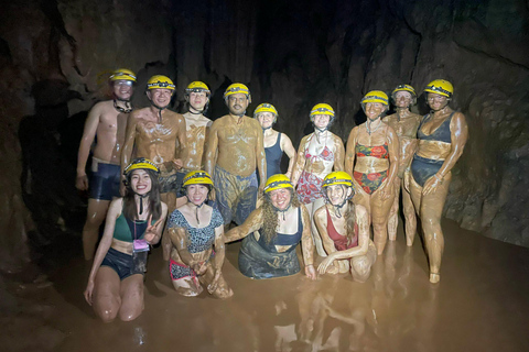 Phong Nha: Zipline Dark Cave & Paradise Cave Exploration Option 4: Full Adventure Experience - Drop-off in Hue