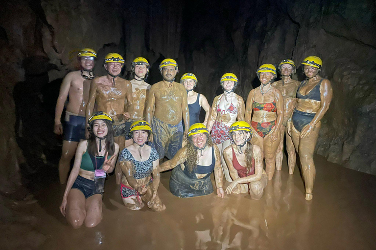 Phong Nha: Zipline Dark Cave & Paradise Cave Exploration Option 4: Full Adventure Experience - Drop-off in Hue