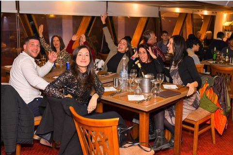 Cairo: Nile Royal Topaz Night Dinner Cruise with Show Excluding Transfer (Pickup & Drop-off)