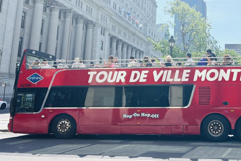 Montreal: Guided Double-Decker Bus Tour
