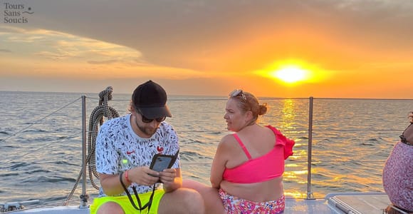 Luxury Catamaran Sailing & Crystal Cear Swimming in Djerba