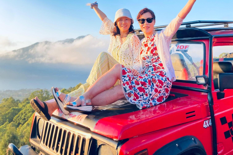 Mount Batur Sunrise Jeep 4WD Adventures – Flexible Options Sunrise Jeep Adventure with Flexible Options – Pickup Hotel