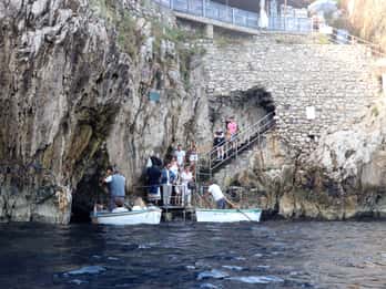 From Capri: Blue Grotto, Capri and Anacapri Guided Tour