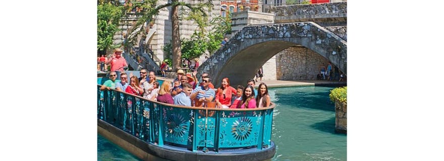 San Antonio : Billet combiné pour une visite en trolleybus et une croisière fluviale