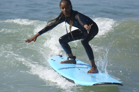 Aula de surfe em grupo de 2 horas em Miami Beach