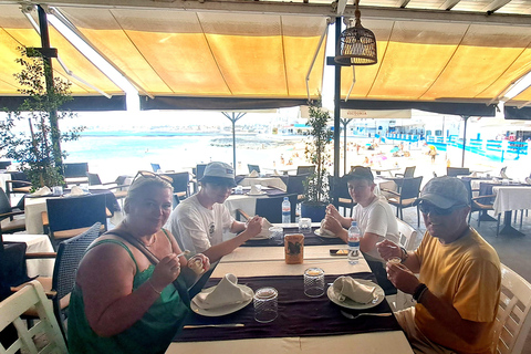 Corralejo: passeio a pé com degustação de produtos locaisCorralejo: Passeio a pé com degustação de produtos locais