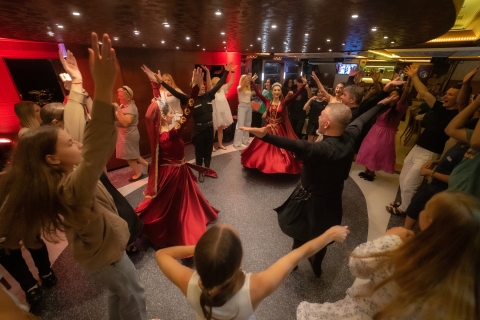 Istanbul: Turkish Night & Dinner Cruise - Central Location Dinner and Unlimited Soft Drinks