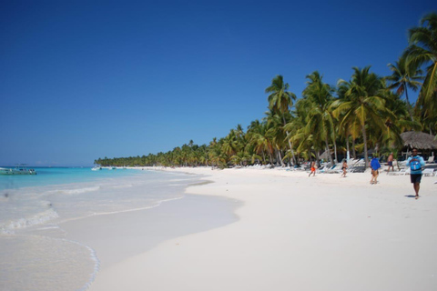 Punta Cana: Entdecke die Insel Saona auf einer luxuriösen Katamaran-Kreuzfahrt mit MittagessenPunta Cana: Saona Island Katamaran Deluxe-Kreuzfahrt mit Mittagessen