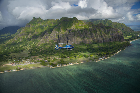 Honolulu Helikoptertur till Oahus blå himmel