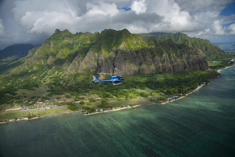 Honolulu Excursión en helicóptero por los Cielos Azules de Oahu