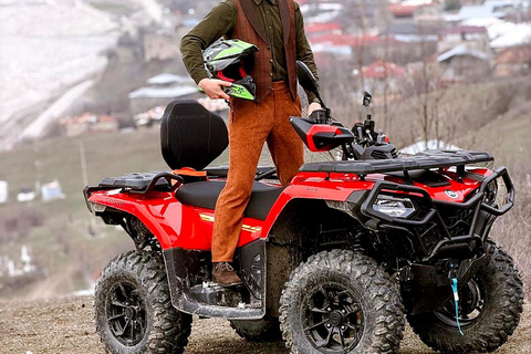 Baku: Lahij & ATV Experience, Camping or Homestay Option Baku: Lahij & 2 Hours ATV Experience — Same-Day Return