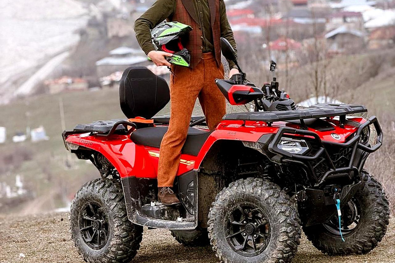 Baku: Lahij & ATV Experience, Camping or Homestay Option Baku: Lahij & 2 Hours ATV Experience — Same-Day Return