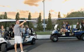 Charlotte: 60 min Legacy City Tour with Electric Golf Cart